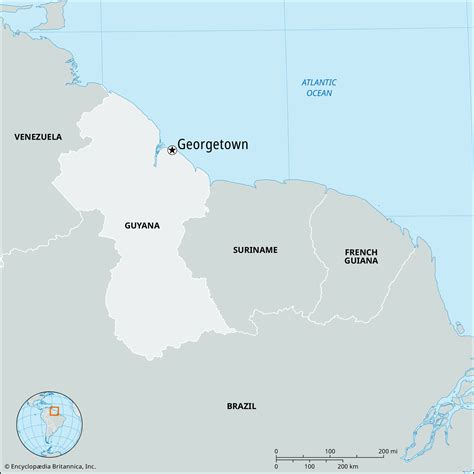 Georgetown | Guyana, Map, Population, & Facts | Britannica