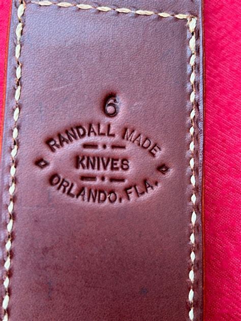Randall Made MODEL 5 - 6 CAMP & TRAIL Knife STAG w/ Sheath | eBay