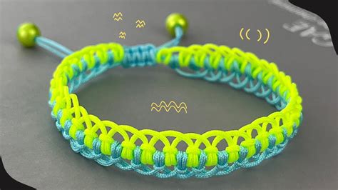 How to Make a Larks Head Knot Bracelet | Continuous Larks Head Knot【A009】 - YouTube