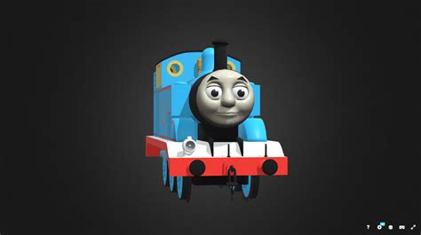 CGI Thomas The Tank Engine On SketchFab by Charlieaat on DeviantArt