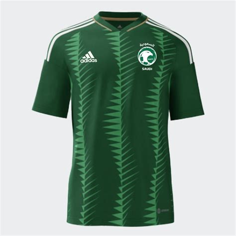 Kids Clothing - SAUDI ARABIA HOME JERSEY Y - Green | adidas Saudi Arabia