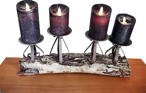 3 Pcs Black flameless Candles Halloween Black Candles/Candle | Etsy