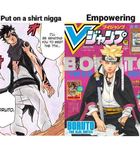 boruto really got better drip than kawaki as a homeless person😭😭 : r/Boruto