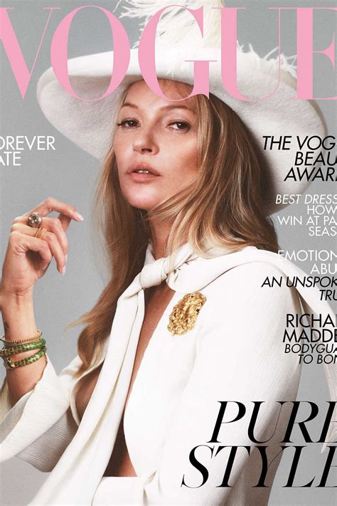 Kate Moss Covers The May 2019 Issue Of British Vogue | British Vogue ...