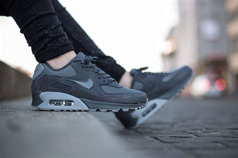 Nike Air Max 90 Premium “Dark Grey/Wolf Grey” | SBD