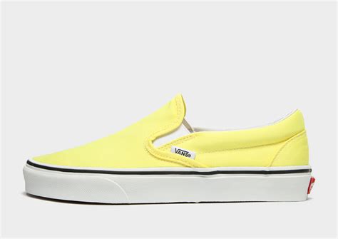 Buy Yellow Vans Slip-On Women's | JD Sports | JD Sports Ireland