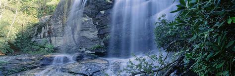 Waterfall In A Forest, Glen Falls Photograph by Panoramic Images - Fine ...