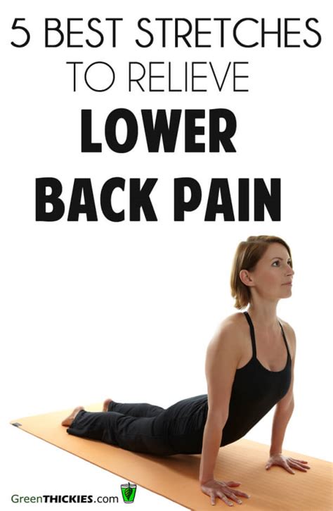 5 Best Stretches For Lower Back Pain