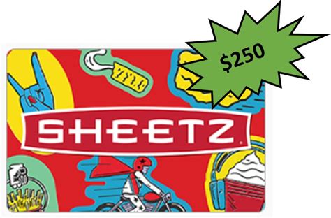 $250 Sheetz Gift Cards – Clear Spring Volunteer Fire Company