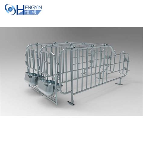 Pig farming equipment sow gestation stall cage for piggery equipment pig farm - Aboub B2B ...