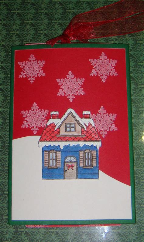 Tarjeta de navidad 2- Double slided christmas card | Manualidades