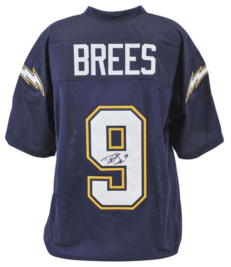 Lot Detail - Drew Brees Signed Chargers Jersey (JSA)