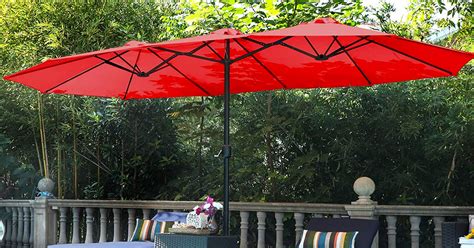 Extra-Large 15' Patio Umbrella w/ Stand Just $115.99 Shipped on Walmart ...