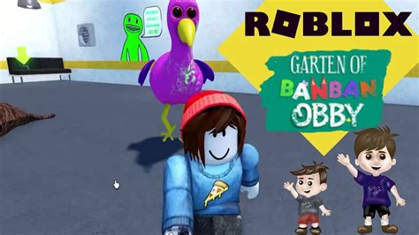 Roblox Garten of BanBan Obby - Games - Vídeo para criança #roblox #robloxgames - YouTube