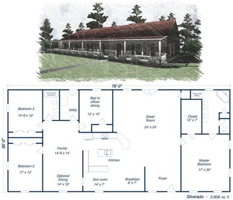 Photo Of Metal Shop House Plans | Metal house plans, Metal building ...