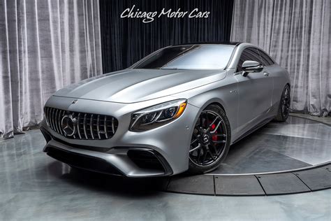 Used 2018 Mercedes-Benz S63 AMG Coupe MSRP $193,885+ Matte designo Alanite Grey! LOADED For Sale ...