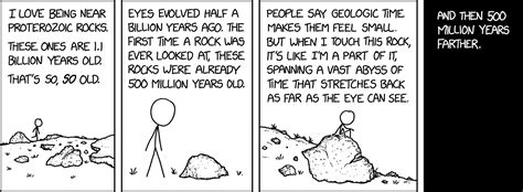 3008: Proterozoic Rocks - explain xkcd