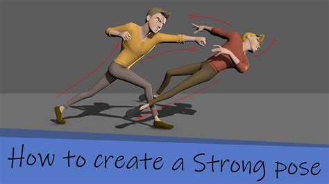 how to create a dynamic pose (Maya tutorial) - YouTube