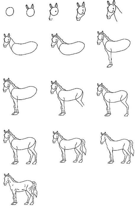 How 2 Draw Animals Horse : However, they can be one of the hardest ...