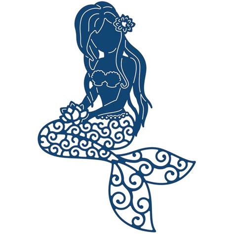 Mermaid Silhouette at GetDrawings | Free download