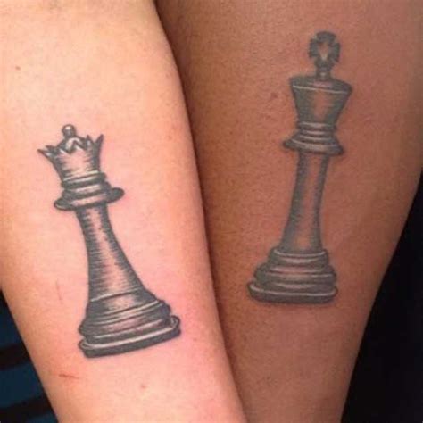 40 King & Queen Tattoos That Will Instantly Make Your Relationship ...