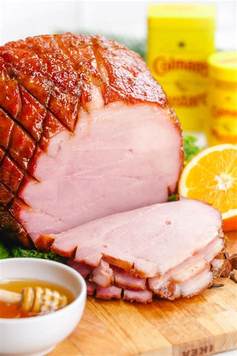 Honey baked ham, with a sweet and spicy glaze. Honey Baked Ham Glaze ...