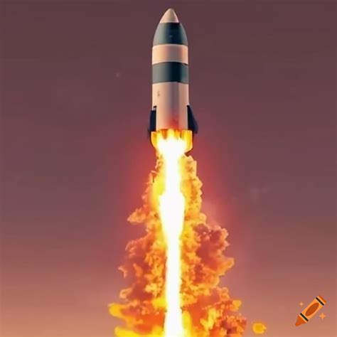 Rocket launching a subscribe sign into the sky