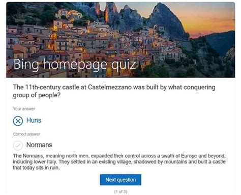 Bing Homepage Quizzes 2025: A Comprehensive Guide To The Future Of Search - Printable 2025 ...