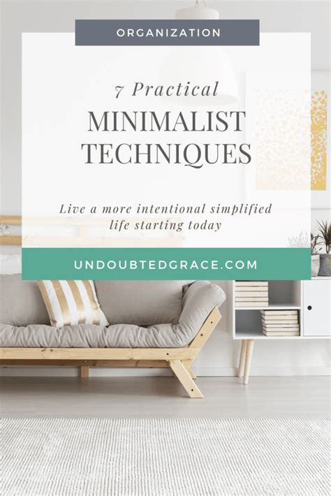 The 7 Practical Minimalist Lifestyle Tips that Taught me How to Live Simply | Undoubted Grace