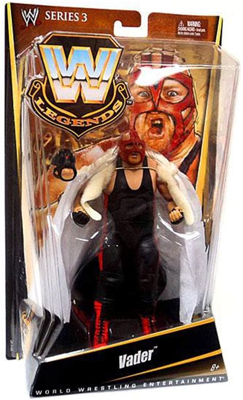 WWE Wrestling Legends Series 3 Vader Action Figure Red Mask Mattel Toys ...