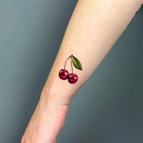 101 Best Cherry Tattoo Ideas You'll Have To See To Believe!