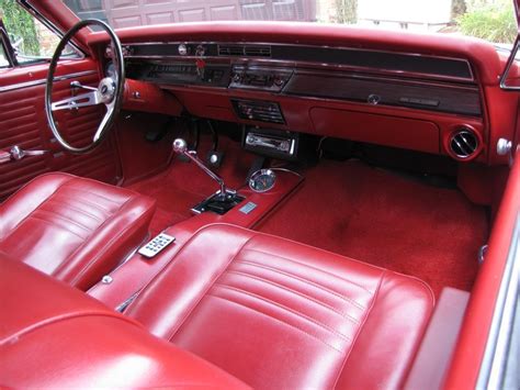 1967 Chevelle SS interior with bucket seats and center console | 1966 ...