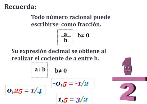 Ejemplos De Numeros Racionales