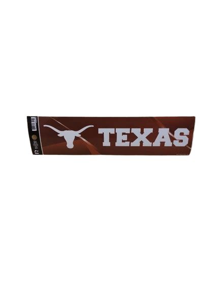 Texas Longhorns Bumper Sticker | The Mascot Place