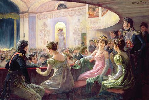 The Interval At The Theatre Painting by Charles Henry Tenre - Fine Art America