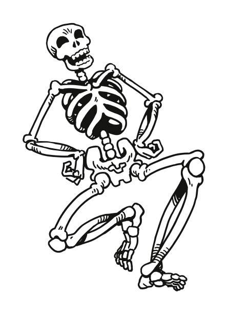 2,100+ Dancing Skeleton Stock Illustrations, Royalty-Free Vector ...