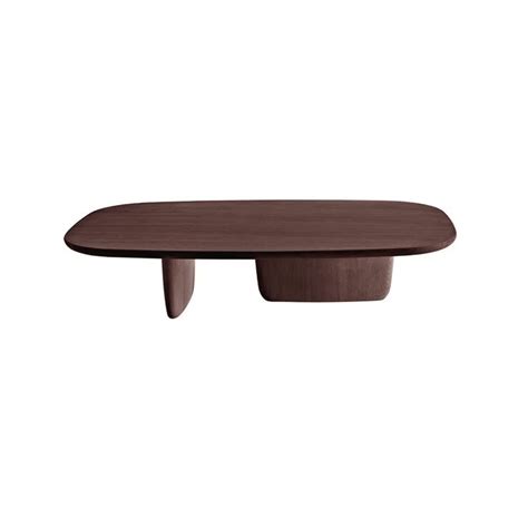 Wood Coffee-Table Rectangle-shaped in Walnut-Homary | Coffee table rectangle, Coffee table ...