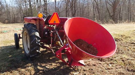 Modifying a lely fertilizer spreader to apply mushroom compost on our organic vegetable farm ...