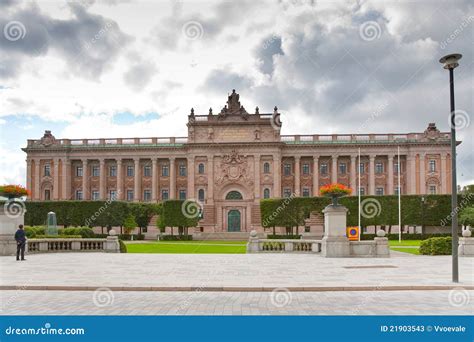 Riksdag Building - Swedish Parliament, Stockholm Stock Photos - Image ...