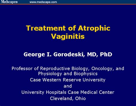 Atrophic vaginitis