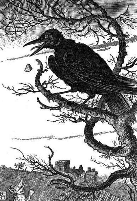 The fox and the crow Public Domain Clip Art Photos and Images