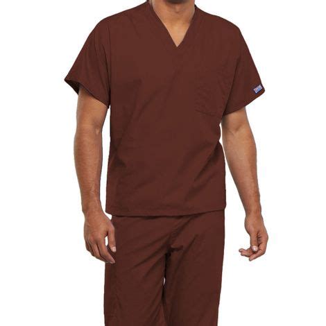 Buy Cherokee Workwear Unisex V-Neck One Pocket Scrub Top - 4777