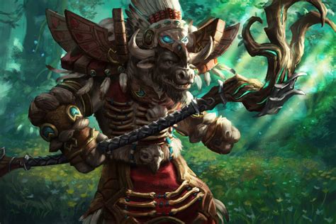 WoW Legion - Tauren Druid by anotherwanderer on DeviantArt