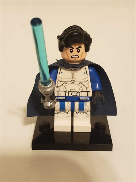 My Lego custom Jedi and his Starfighter. | Star Wars Amino