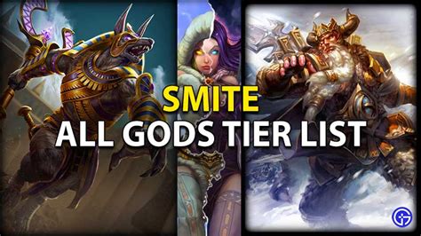 Smite Tier List Season 9 (December 2022) - All Gods Ranked