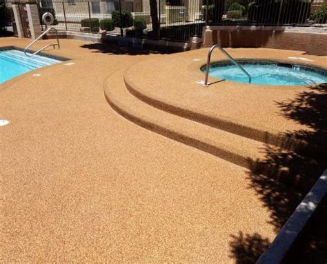 Pool Decks & Patios - Poured in Place Rubber Surfacing | Pool decks, Patio deck, Pool