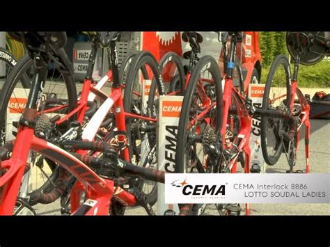 CEMA Interlock BB86 installation - Lotto Soudal Ladies - YouTube