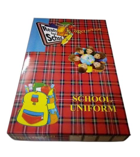 School Uniform Packaging Box at Rs 45/piece | Duplex Boxes in Jabalpur ...