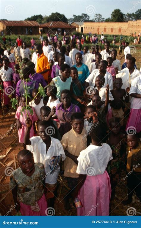 School children in Uganda. editorial stock photo. Image of students - 25774413