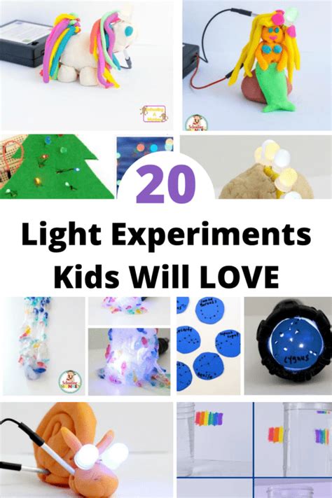 11+ Bright and Shining Light Experiments for Kids